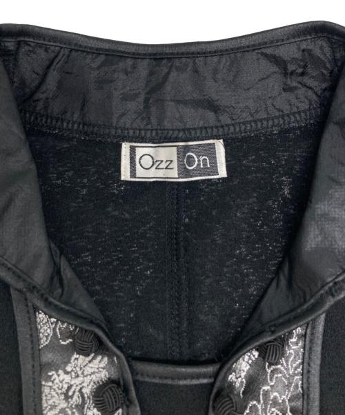 OZZON（オッズオン）OZZON (オッズオン) チャイナブラウス ブラック サイズ:記載無しの古着・服飾アイテム
