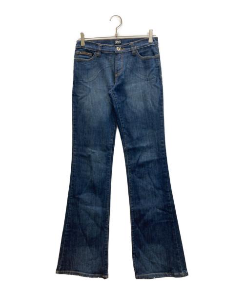 DOLCE & GABBANA（ドルチェ＆ガッバーナ）DOLCE & GABBANA (ドルチェ＆ガッバーナ) フレアデニムパンツ インディゴ サイズ:27の古着・服飾アイテム