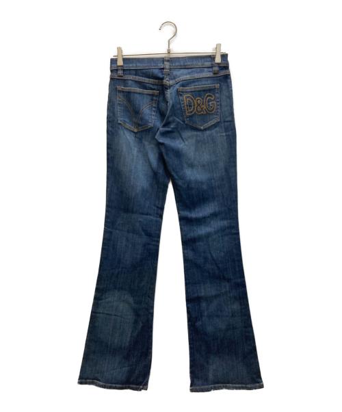 DOLCE & GABBANA（ドルチェ＆ガッバーナ）DOLCE & GABBANA (ドルチェ＆ガッバーナ) フレアデニムパンツ インディゴ サイズ:27の古着・服飾アイテム