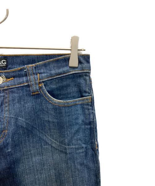 DOLCE & GABBANA（ドルチェ＆ガッバーナ）DOLCE & GABBANA (ドルチェ＆ガッバーナ) フレアデニムパンツ インディゴ サイズ:27の古着・服飾アイテム