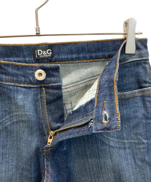 DOLCE & GABBANA（ドルチェ＆ガッバーナ）DOLCE & GABBANA (ドルチェ＆ガッバーナ) フレアデニムパンツ インディゴ サイズ:27の古着・服飾アイテム