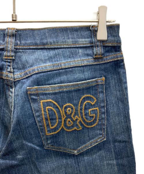 DOLCE & GABBANA（ドルチェ＆ガッバーナ）DOLCE & GABBANA (ドルチェ＆ガッバーナ) フレアデニムパンツ インディゴ サイズ:27の古着・服飾アイテム