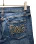 中古・古着 DOLCE & GABBANA (ドルチェ＆ガッバーナ) フレアデニムパンツ インディゴ サイズ:27：5000円