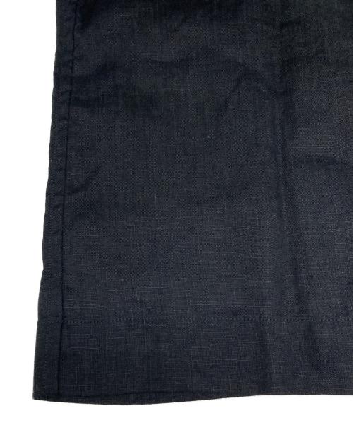 LE GLAZIK（ル グラジック）LE GLAZIK (ル グラジック) OPEN COLLAR SHIRT ブラック サイズ:36の古着・服飾アイテム