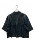 LE GLAZIK (ル グラジック) OPEN COLLAR SHIRT ブラック サイズ:36：7000円