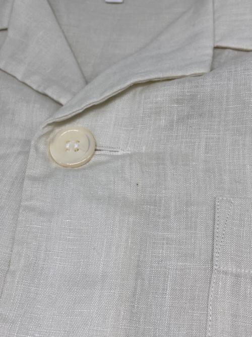 LE GLAZIK（ル グラジック）LE GLAZIK (ル グラジック) OPEN COLLAR SHIRT アイボリー サイズ:36の古着・服飾アイテム