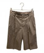 AURALEEオーラリー）の古着「TROPICAl WOOL SHORTS」｜ブラウン