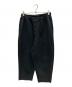 CFCL（シーエフシーエル）の古着「PAPER GARTER PANTS」｜ブラック