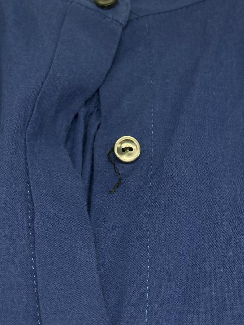 mizuiro-ind（ミズイロインド）mizuiro-ind (ミズイロインド) ブラウスワンピース ブルー サイズ:記載無しの古着・服飾アイテム