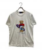 POLO RALPH LAURENポロ・ラルフローレン）の古着「ポロベアプリントTシャツ」｜ホワイト