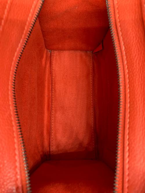 CELINE（セリーヌ）CELINE (セリーヌ) ラゲージナノ 2WAYバッグ レッド サイズ:下記参照の古着・服飾アイテム