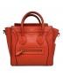 CELINE（セリーヌ）の古着「ラゲージナノ 2WAYバッグ」｜レッド