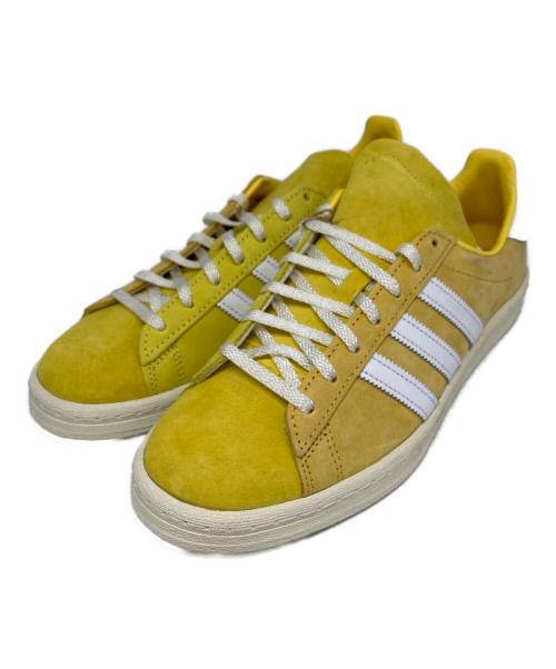 adidas（アディダス）adidas (アディダス) CAMPUS 80s “Bold Gold/White” キャンパス 80s “ボールドゴールド/ホワイト” イエロー サイズ:26cm 未使用品の古着・服飾アイテム