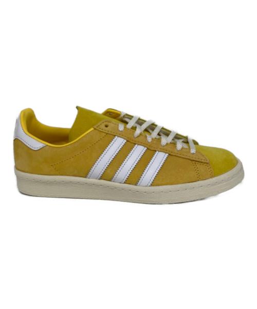 adidas（アディダス）adidas (アディダス) CAMPUS 80s “Bold Gold/White” キャンパス 80s “ボールドゴールド/ホワイト” イエロー サイズ:26cm 未使用品の古着・服飾アイテム