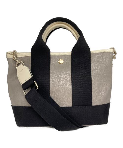 Breath TOPKAPI（ブレス トプカピ）Breath TOPKAPI (ブレス トプカピ) 2WAYバッグ ブラック×グレー サイズ:下記参照の古着・服飾アイテム