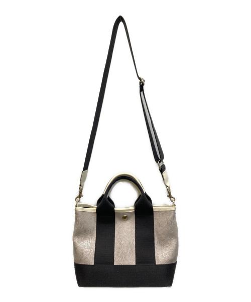 Breath TOPKAPI（ブレス トプカピ）Breath TOPKAPI (ブレス トプカピ) 2WAYバッグ ブラック×グレー サイズ:下記参照の古着・服飾アイテム
