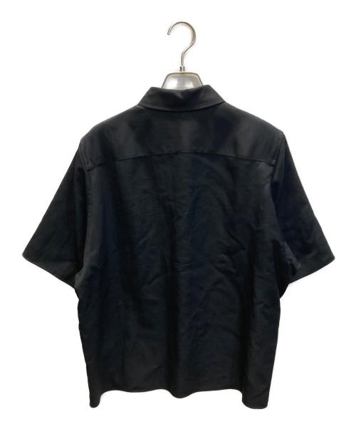 theory（セオリー）theory (セオリー) MOD SUIT 半袖ブラウス ブラック サイズ:SIZE Sの古着・服飾アイテム