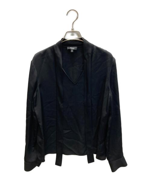 theory（セオリー）theory (セオリー) MODERN GGT OPEN NK TIE BL ブラック サイズ:SIZE Sの古着・服飾アイテム