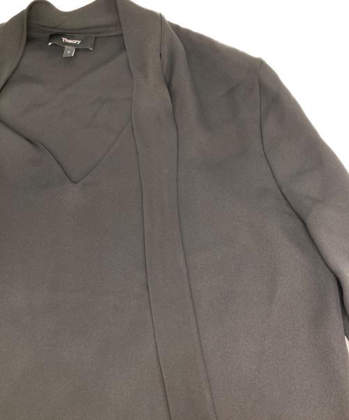 theory（セオリー）theory (セオリー) MODERN GGT OPEN NK TIE BL ブラック サイズ:SIZE Sの古着・服飾アイテム