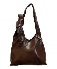 ELENDEEK（エレンディーク）の古着「CROSS MARCHE BAG」｜ブラウン
