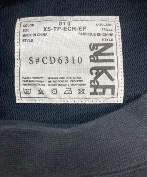 sacai（サカイ）sacai (サカイ) NIKE (ナイキ) W Nrg Ga Tee ドッキングTシャツ ブラック サイズ:SIZE XSの古着・服飾アイテム
