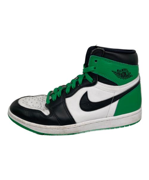 NIKE（ナイキ）NIKE (ナイキ) Air Jordan 1 Retro High OG グリーン×ブラック サイズ:26の古着・服飾アイテム