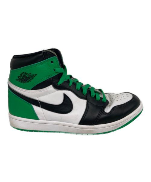 NIKE（ナイキ）NIKE (ナイキ) Air Jordan 1 Retro High OG グリーン×ブラック サイズ:26の古着・服飾アイテム