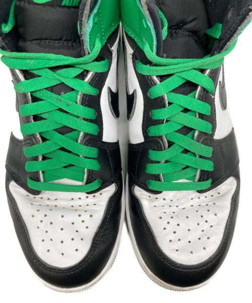 NIKE（ナイキ）NIKE (ナイキ) Air Jordan 1 Retro High OG グリーン×ブラック サイズ:26の古着・服飾アイテム
