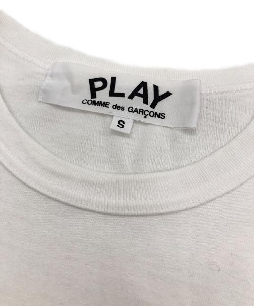 PLAY COMME des GARCONS（プレイコムデギャルソン）PLAY COMME des GARCONS (プレイコムデギャルソン) Small Heart T-Shirt ホワイト サイズ:Sの古着・服飾アイテム