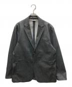 NEW BALANCEニューバランス）の古着「MET24 Denim Single Jacket」｜グレー