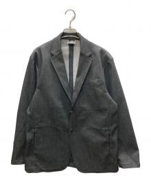 NEW BALANCE（ニューバランス）の古着「MET24 Denim Single Jacket」｜グレー