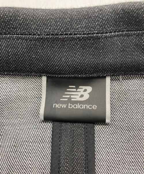 NEW BALANCE（ニューバランス）NEW BALANCE (ニューバランス) MET24 Denim Single Jacket グレー サイズ:SIZE Lの古着・服飾アイテム
