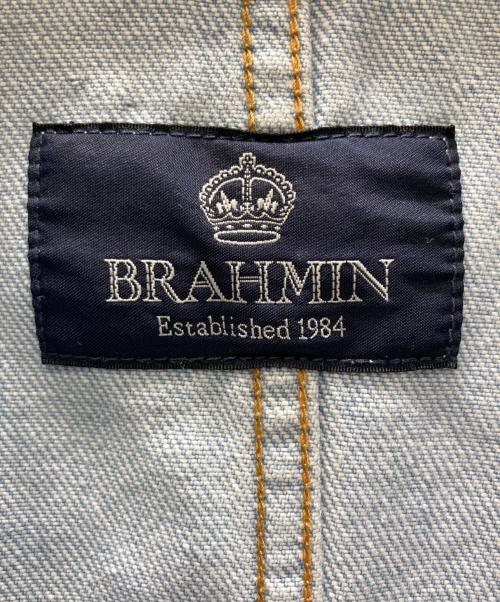 BRAHMIN（ブラーミン）BRAHMIN (ブラーミン) コットンデニムジップアップブルゾン インディゴ サイズ:下記参照の古着・服飾アイテム
