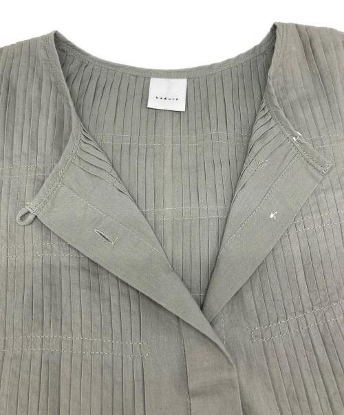 KAGURE（カグレ）KAGURE (カグレ) コットンピンタックブラウス グリーン サイズ:SIZE Freeの古着・服飾アイテム