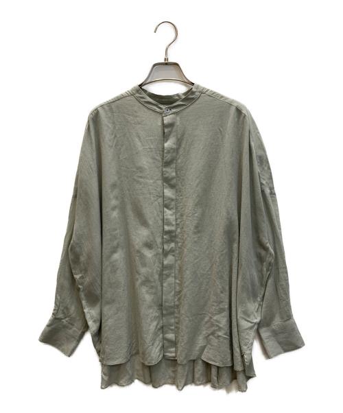 KAGURE（カグレ）KAGURE (カグレ) バックタックワイドシャツ グリーン サイズ:SIZE Freeの古着・服飾アイテム