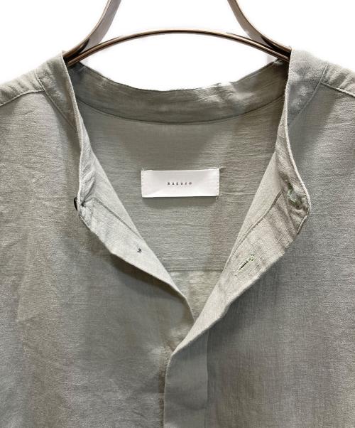 KAGURE（カグレ）KAGURE (カグレ) バックタックワイドシャツ グリーン サイズ:SIZE Freeの古着・服飾アイテム