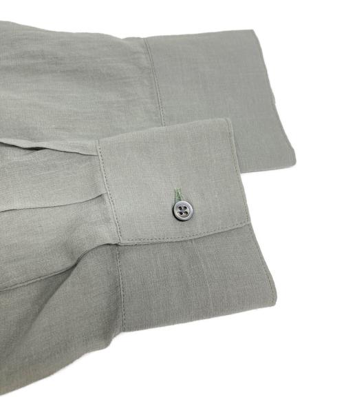 KAGURE（カグレ）KAGURE (カグレ) バックタックワイドシャツ グリーン サイズ:SIZE Freeの古着・服飾アイテム