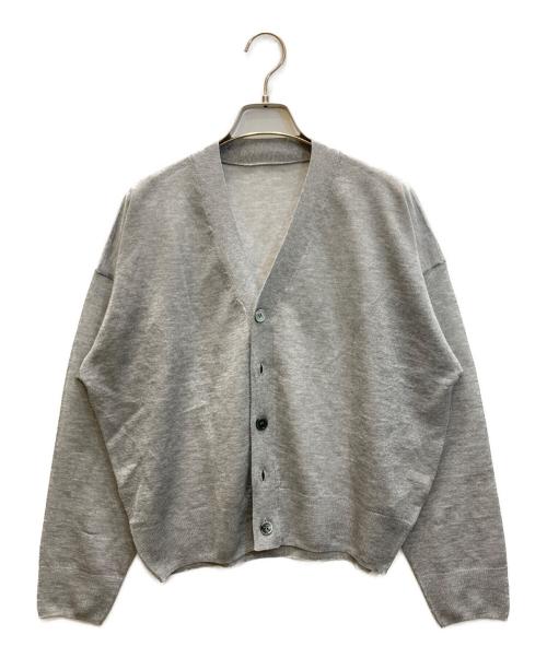MARMARMAR（マーマーマー）MARMARMAR (マーマーマー) ラメカーディガン グレー サイズ:下記参照の古着・服飾アイテム