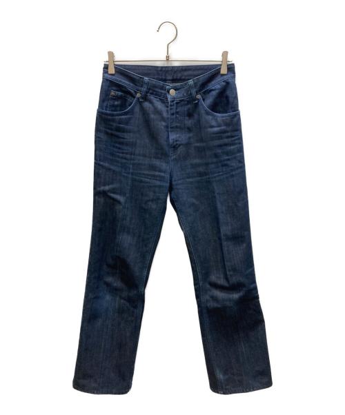 MM6 Maison Margiela（エムエムシックスメゾンマルジェラ）MM6 Maison Margiela (エムエムシックスメゾンマルジェラ) CENTER PRESS DENIM PANTS インディゴ サイズ:38の古着・服飾アイテム