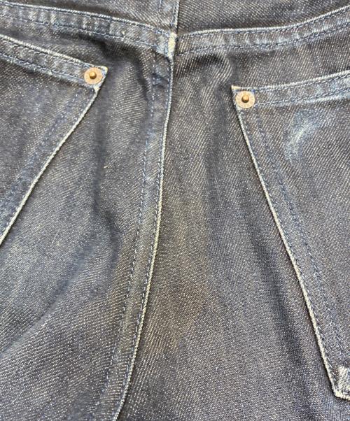 MM6 Maison Margiela（エムエムシックスメゾンマルジェラ）MM6 Maison Margiela (エムエムシックスメゾンマルジェラ) CENTER PRESS DENIM PANTS インディゴ サイズ:38の古着・服飾アイテム