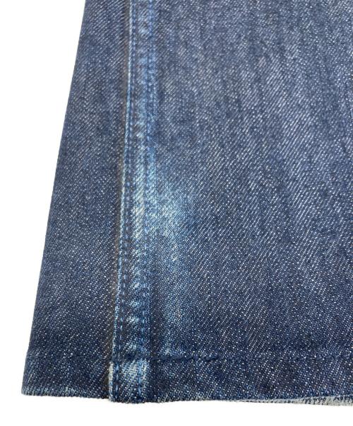 MM6 Maison Margiela（エムエムシックスメゾンマルジェラ）MM6 Maison Margiela (エムエムシックスメゾンマルジェラ) CENTER PRESS DENIM PANTS インディゴ サイズ:38の古着・服飾アイテム
