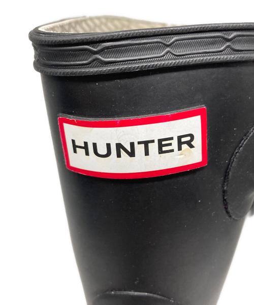HUNTER（ハンター）HUNTER (ハンター) レインブーツ ブラック サイズ:EU37の古着・服飾アイテム