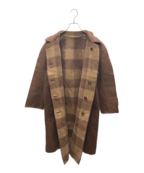Burberry's（バーバリーズ）Burberry's (バーバリーズ) リバーシブルシャギーコート ブラウン サイズ: 7AB2の古着・服飾アイテム