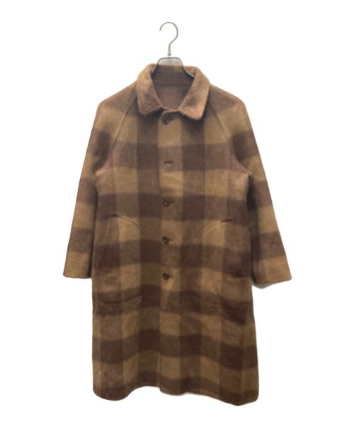 Burberry's（バーバリーズ）Burberry's (バーバリーズ) リバーシブルシャギーコート ブラウン サイズ: 7AB2の古着・服飾アイテム