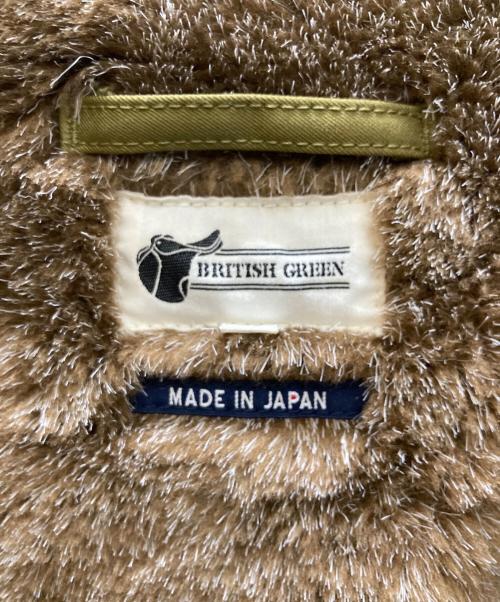 BRITISH GREEN（ブリティッシュグリーン）BRITISH GREEN (ブリティッシュグリーン) ベンタイルデッキジャケット オリーブ サイズ:Lの古着・服飾アイテム