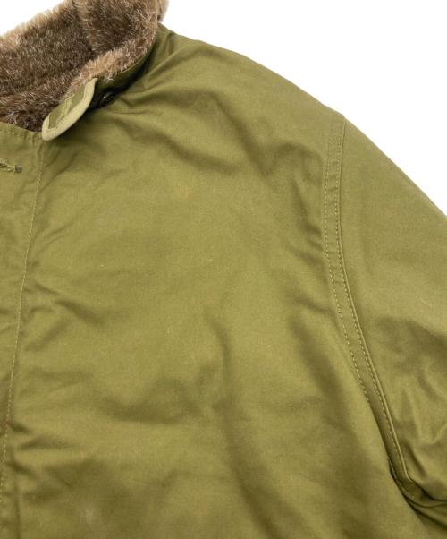 BRITISH GREEN（ブリティッシュグリーン）BRITISH GREEN (ブリティッシュグリーン) ベンタイルデッキジャケット オリーブ サイズ:Lの古着・服飾アイテム