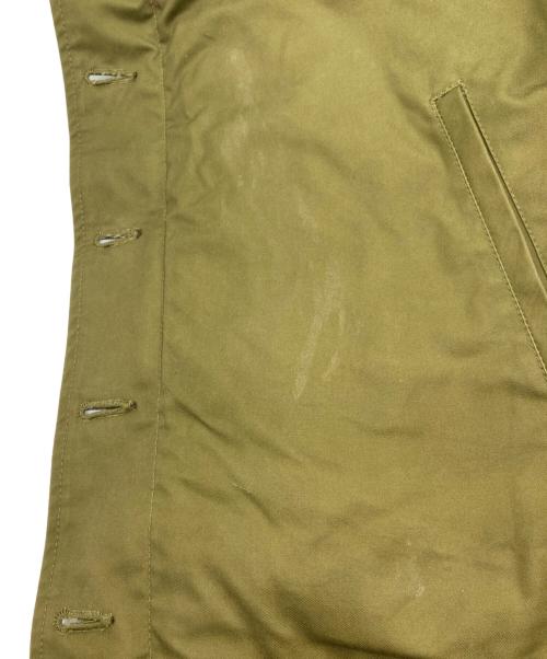 BRITISH GREEN（ブリティッシュグリーン）BRITISH GREEN (ブリティッシュグリーン) ベンタイルデッキジャケット オリーブ サイズ:Lの古着・服飾アイテム