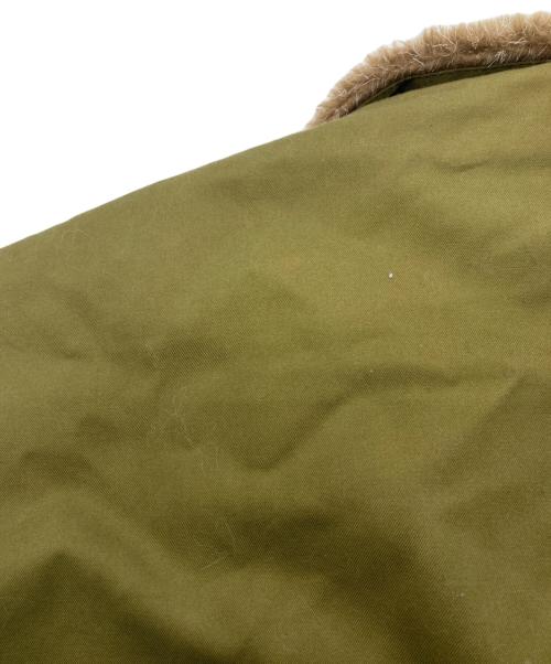 BRITISH GREEN（ブリティッシュグリーン）BRITISH GREEN (ブリティッシュグリーン) ベンタイルデッキジャケット オリーブ サイズ:Lの古着・服飾アイテム