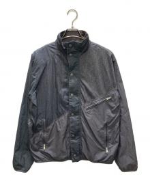 stussy（ステューシー）の古着「アニマル柄切替ナイロンジャケット」｜グレー