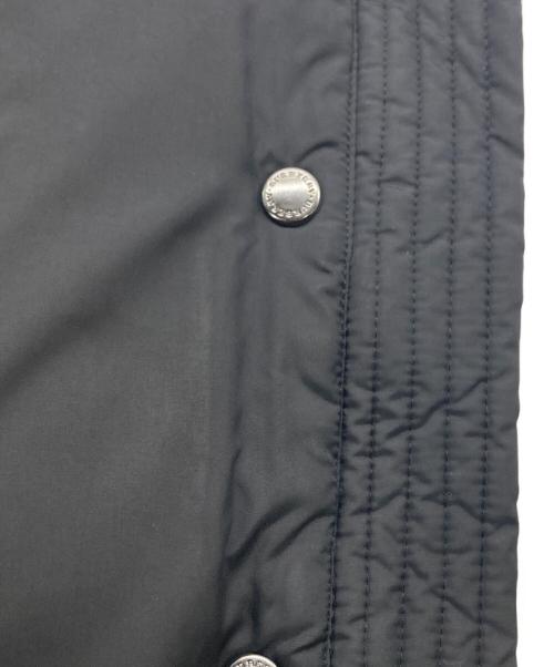 BURBERRY LONDON（バーバリーロンドン）BURBERRY LONDON (バーバリーロンドン) ファーフード付ダウンベスト ブラック サイズ:46の古着・服飾アイテム